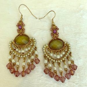 Drop earrings